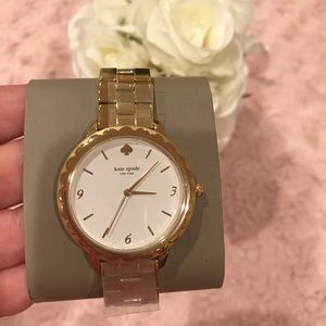NWT GOLD TONE KATE SPADE